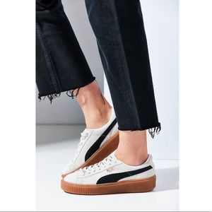 Puma Basket Suede Platform Sneaker